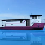 Houseboat Serenity 39 - view to starboard - profile