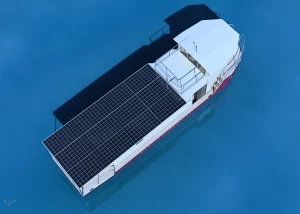 Houseboat Serenity 39 - top view