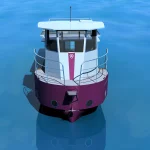 Houseboat Serenity 39 - electric boat - bow view